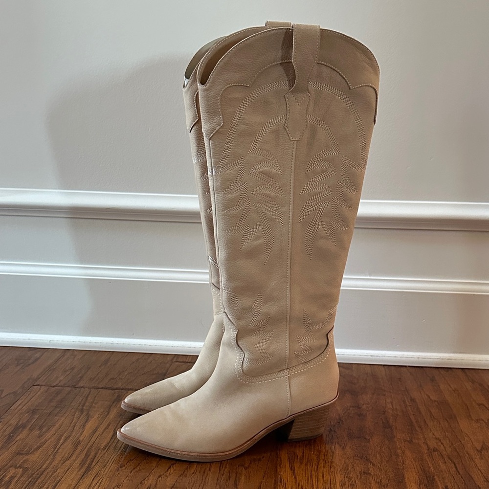 Dolce Vita Tan Heeled Boots